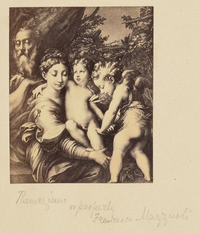 Parmegiano [sic] lub właściwie Francesco Mazzuoli autorstwa Unknown artist