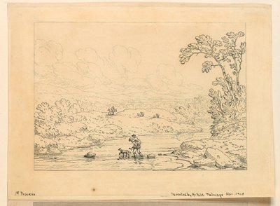 Scena duszpasterska, proces I autorstwa Unknown artist