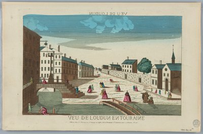 Peep-show, Veu de Londun w Touraine autorstwa Unknown artist