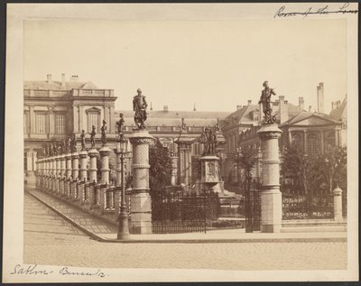[Plac Petit Sablon, Bruksela]. autorstwa Unknown artist