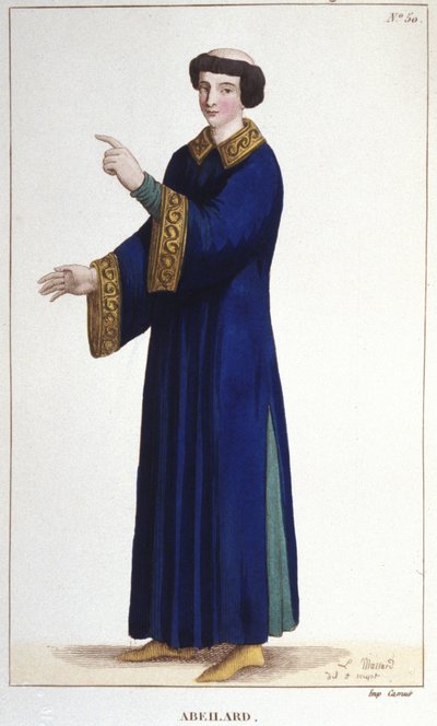 Pierre Abailard (lub Abelard autorstwa Unknown artist