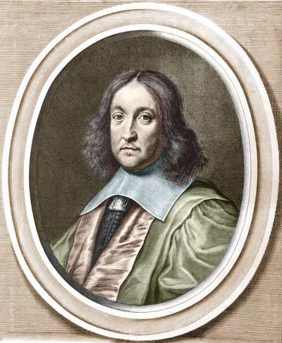 Pierre de Fermat (1601-1665), francuski matematyk. autorstwa Unknown artist