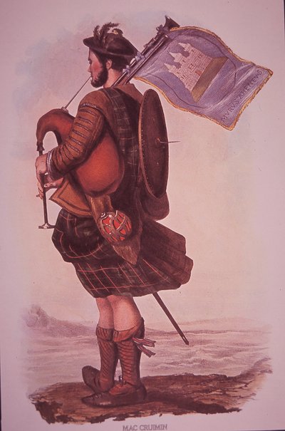 Piper z klanu MacCriumin autorstwa Unknown artist