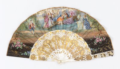 Plisowany wentylator autorstwa Unknown artist