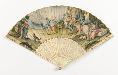 Plisowany wentylator autorstwa Unknown artist