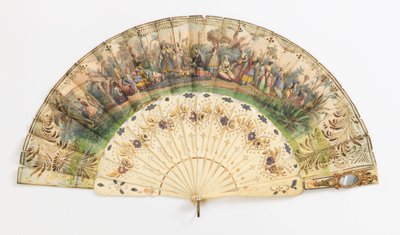 Plisowany wentylator autorstwa Unknown artist