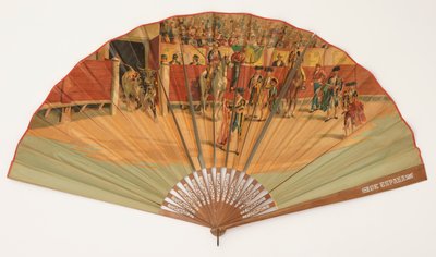 Plisowany wentylator autorstwa Unknown artist