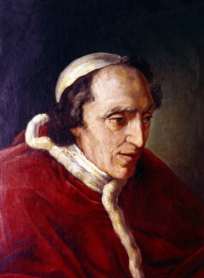 Papież Pius VII autorstwa Unknown artist