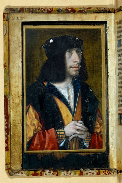 Portret zakłada Karola VIII autorstwa Unknown artist