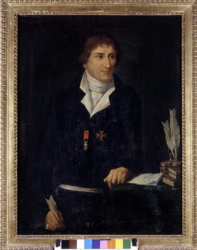 Portret Alessandro Verri, brat Pietro Verri (1728 - 1797). Anonimowy. 18 wiek. Willa Sornani w Zurychu. autorstwa Unknown artist