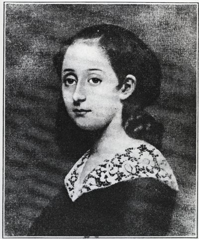 Portret Aline Chazal-Tristan autorstwa Unknown artist