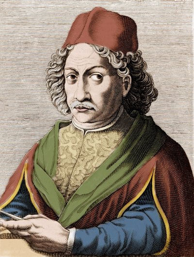 Portret Andrei Verrocchio (1435 - 1488). autorstwa Unknown artist