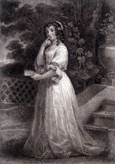 Portret Anny „”Ninnon”” z Enclos (lub Ninon de Lenclos lub Ninon de Lanclos autorstwa Unknown artist