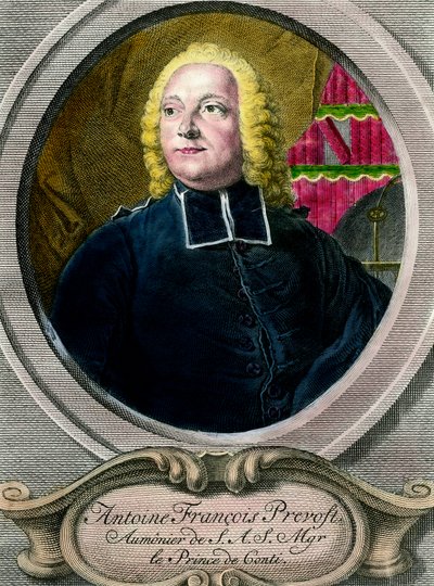 Portret Antoine Francois Prevost d
