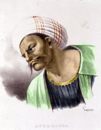 Portret Awerroesa (1126 - 1198). autorstwa Unknown artist
