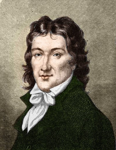 Portret Camille Desmoulins (1760-1794), francuskiego polityka. autorstwa Unknown artist