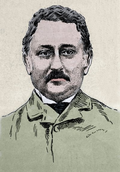 Portret Cecila Johna Rhodesa (1853-1902) Brytyjski biznesmen i administrator kolonialny. autorstwa Unknown artist