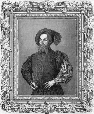 Portret Cesare (Cesara) Borgii (1475-1507). autorstwa Unknown artist