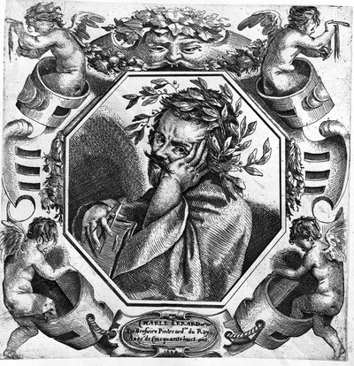 Portret Charlesa Errarda (1606-1689), francuskiego malarza, rysownika i architekta autorstwa Unknown artist