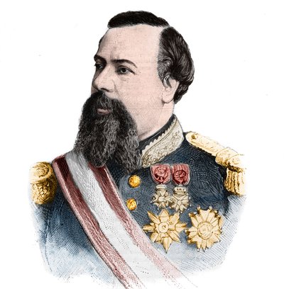 Portret Karola III Grimaldiego (1818-1889), księcia Monako (1856-1889). w „Świat znakomity” z 21 września 1889 r. autorstwa Unknown artist
