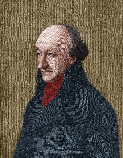 Portret Christopha Martina Wielanda (1733-1813) Niemiecki poeta, tłumacz i redaktor. autorstwa Unknown artist