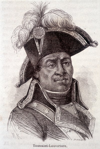 Portret Francois Dominique Toussaint znany jako „”Toussaint-Louverture” (Toussaint Louverture autorstwa Unknown artist