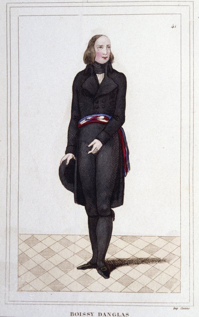 Portret François Antoine, hrabiego Boissy d