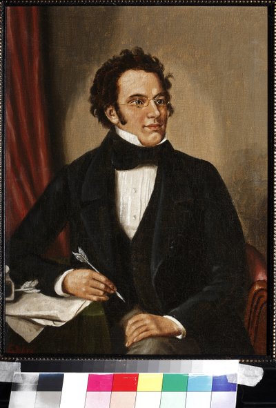 Portret Franza Schuberta (olej na płótnie) autorstwa Unknown artist