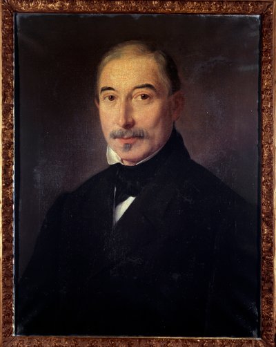 Portret Gaetana Brizziego, waltornisty włoskiego (malarstwo) autorstwa Unknown artist