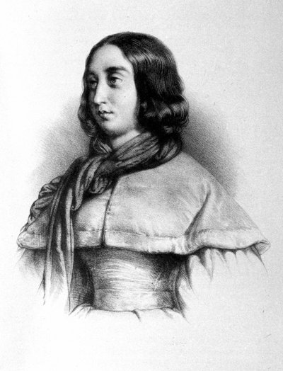 Portret George Sand (Aurore Dupin, Baronne Dudevant) (1804-1876). autorstwa Unknown artist