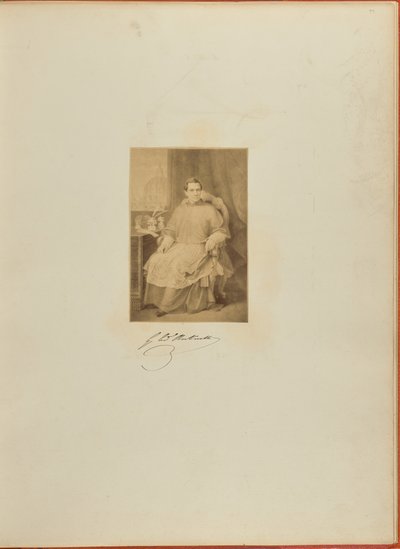 [Portret Giacomo Antonellego]. autorstwa Unknown artist
