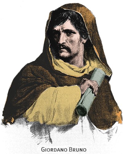 Portret Giordano Bruno (1548-1600). autorstwa Unknown artist