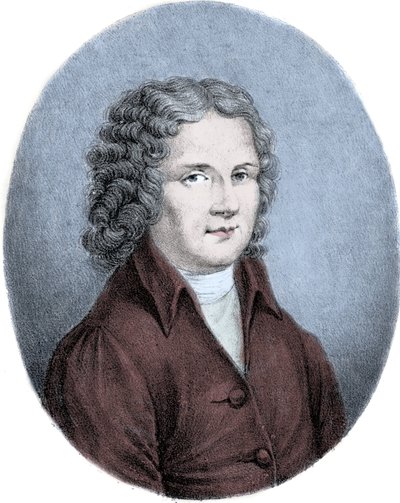 Portret Giuseppe Domenico Scarlattiego (1685-1757), włoskiego kompozytora i klawesynu. autorstwa Unknown artist