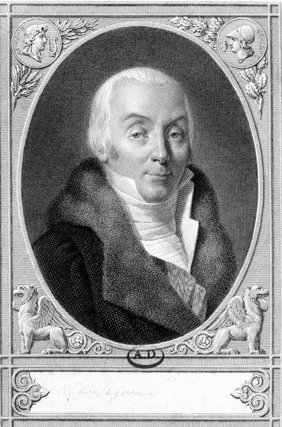 Portret Henri Philippe markiza de Ségur (1724-1801), marszałka Francji i sekretarza stanu ds. wojny za Ludwika XVI. Rycina z XVIII wieku. autorstwa Unknown artist