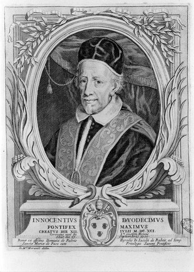 Portret Innocentego XII (1615 - 1700). autorstwa Unknown artist