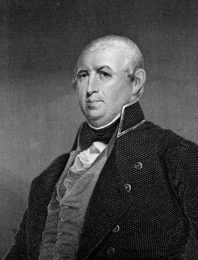Portret Izaaka Shelby (1750-1826) Amerykański żołnierz i pionier. autorstwa Unknown artist