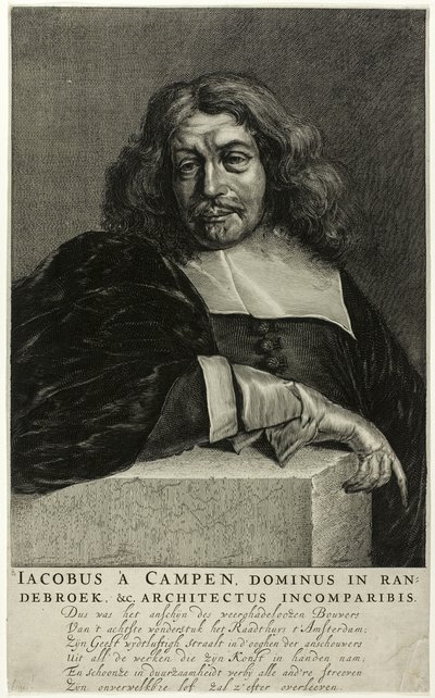 Portret Jacoba van Campena autorstwa Unknown artist