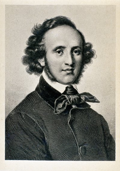 Portret Jakoba Ludwiga Felixa Mendelssohna Bartholdy
