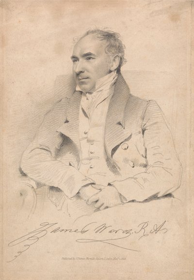 Portret Jamesa Warda, RA autorstwa Unknown artist