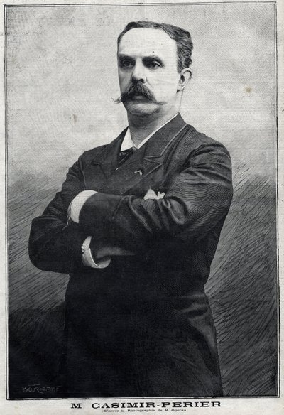 Portret Jeana Casimira-Periera (Casimir Perier autorstwa Unknown artist