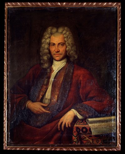 Portret Johanna Josepha Fuxa, austriackiego kompozytora, teoretyka muzyki i pedagoga (malarstwo autorstwa Unknown artist