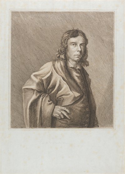 Portret Johna Flaxmana autorstwa Unknown artist