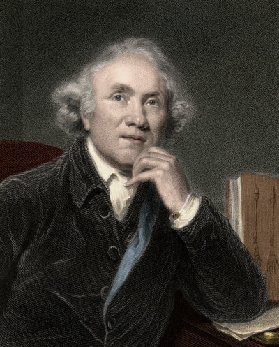 Portret Johna Huntera (1728-1793) szkockiego chirurga autorstwa Unknown artist