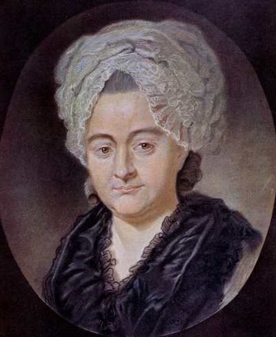 Portret Katarzyny Elżbiety Textor (rysunek) autorstwa Unknown artist