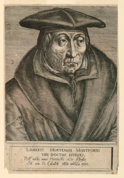 Portret Lamberta Hortense Montfort autorstwa Unknown artist