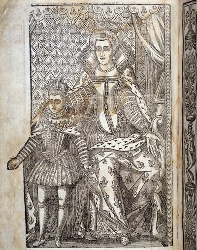 Portret dziecka Ludwika XIII i Marii Medycejskiej. autorstwa Unknown artist