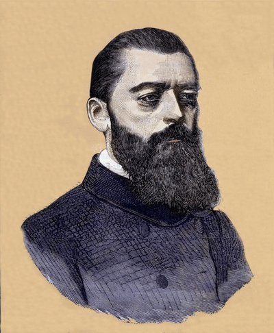 Portret Ludwiga Feuerbacha (1804-1872), niemieckiego filozofa. autorstwa Unknown artist
