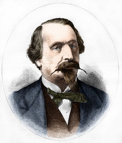 Portret Napoleona III (1808-1873), cesarza Francuzów. autorstwa Unknown artist