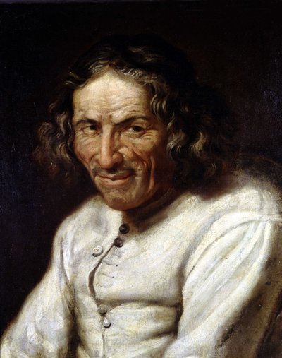 Portret Paula Scarrona (1610-1660), pisarza - olej na płótnie, Musee de Tessee, Le Mans autorstwa Unknown artist