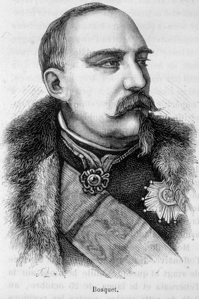Portret Pierre Francois Joseph Bosquet (1810-1861) jest marszałkiem Francji. autorstwa Unknown artist